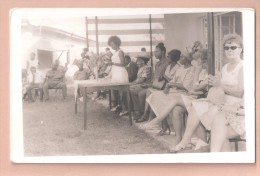 RP NIGERIA  Woman School Girls Prize Giving ? ETHNIC  AFRICA PLAIN BACK POSTCARD NIGERIA WRITTEN TO THE BACK - Nigeria