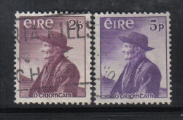W1955 - IRLANDA 1957 , Serie N. 130/131 O'Crohan - Used Stamps