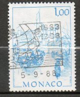 MONACO   Place Du Palais  1986  N°1515 - Usados