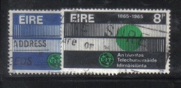 W1969 - IRLANDA 1965 , Serie N. 169/170 - Used Stamps