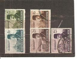 Egipto - Egypt. Nº Yvert  256-60 (usado) (o) - Used Stamps