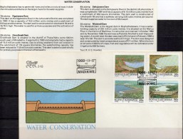 Staudämme 1988 Südafrika Bophutatswana 210/3 FDC 9€ Wasserwirtschaft Seen Dämme Water Conservation Cover Of South Africa - Brieven En Documenten