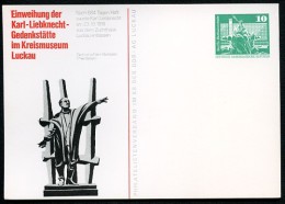 DDR PP16 B2/011 Privat-Postkarte KARL LIEBKNECHT Luckau 1978 NGK 3,00 € - Privatpostkarten - Ungebraucht