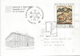 Slovakia 2009. Cover TRENCIN - Lettres & Documents