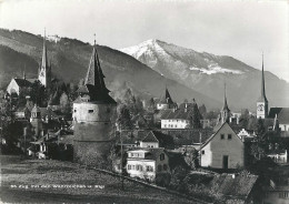 Zug - Mit Den Wahrzeichen Und Rigi          Ca. 1950 - Zug