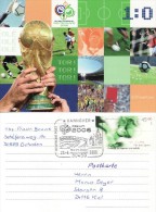 GERMANY 2006 FOOTBALL WORLD CUP GERMANY POSTCARD WITH POSTMARK  / K 19 / - 2006 – Germany