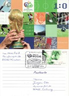 GERMANY 2006 FOOTBALL WORLD CUP GERMANY POSTCARD WITH POSTMARK  / K 22 / - 2006 – Germany