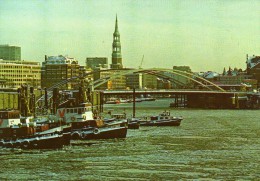 03585 - Schlepper ADLER I Und JOHANNES MATTHIES Am Baumwall Im Hafen Von Hamburg - Remorqueurs
