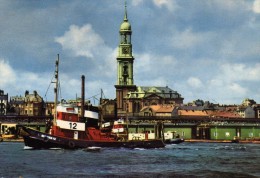 03587 - Schlepper BUGSIER 12 Und BUGSIER 2 Im Hafen Von Hamburg - Tugboats