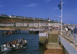 03606 - HELGOLAND - Ankommendes Börteboot An Der Landungsbrücke - Helgoland