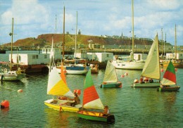 03611 - HELGOLAND - Optimisten Beim Segeln Im Südhafen - Helgoland