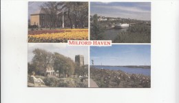 BF29781 Milford Haven Pembrokeshire Town Hall  UK  Front/back Image - Pembrokeshire