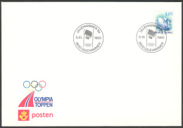 NORWAY - «Lillehammer Winter OL 1994» Official Cacheted Cover With Lillehammer OL'94 Postmark - Inverno1994: Lillehammer