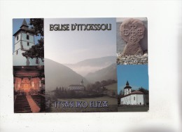 BF30000 Eglise D Itxassou P A France   Front/back Image - Itxassou