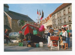 13  -  Wissant  -  Vente De Poisson Place De L'Eglise - Wissant