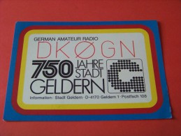 German Amateur Radio    QSL  Karte      13.1.1984    ( P - 14 ) - Radio