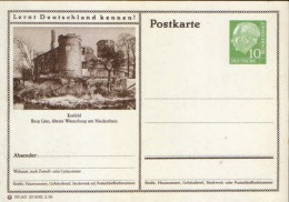 Germany/ Federal Republic- Stationery Postacard Unused - P24 Heuss Type I - Krefeld - Postcards - Mint