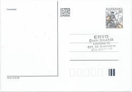 Slovakia Postal Stationery Card 5.50 Sk - Postcards