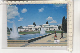 PO7488C# AUSTRALIA - CANBERRA A.C.T. - PARLIAMENT HOUSE AND FOUNTAINS  No VG - Canberra (ACT)