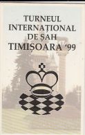 CPA CHESS, ECHECS, TIMISOARA TOURNAMENT - Chess