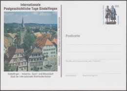 Allemagne 1997. Privatganzsache, Entier Postal Timbré Sur Commande. Sindelfingen, Maisons à Colombage - Private Postcards - Mint