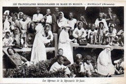 Les Lépreux De  La Leproserie St Jean - Mandalay En 1927 - Myanmar (Burma)