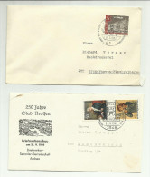 Allemagne Enveloppes De 1963 Et 1969 - Lettres & Documents