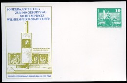 DDR PP16 B2/020 Privat-Postkarte PIECK-DENKMAL Guben 1976 NGK 3,00 € - Private Postcards - Mint