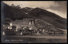 SELTEN ! FOTOKARTE * DISENTIS - BAHNHOF UND KLOSTER * - Disentis/Mustér