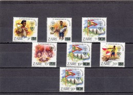 Zaire Nº 1218 Al 1224 - Unused Stamps