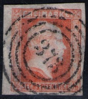 373 Elberfeld Auf 1/2 Sgr. Rotorange - Preussen Nr. 1 - Pracht - Oblitérés