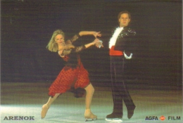 Carte Postale "Cart'Com" (1996) - Patinage Artistique, Danse Sur Glace - Sophie Moniotte Et Pascal Lavanchy - Patinaje Artístico