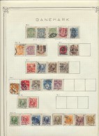 Danemark - Denmark :  1882 - 1912  : Lot De Timbres - Collezioni