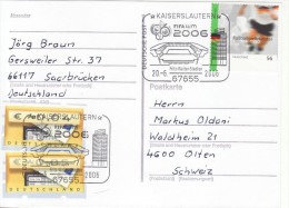 GERMANY 2006 FOOTBALL WORLD CUP GERMANY POSTMARK   / K 37 / - 2006 – Germany