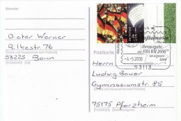 GERMANY 2006 FOOTBALL WORLD CUP GERMANY POSTMARK   / K 42 / - 2006 – Germany