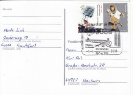 GERMANY 2006 FOOTBALL WORLD CUP GERMANY POSTMARK   / K 45 / - 2006 – Germany