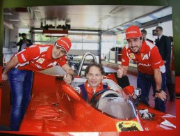 MASSA,J.VILLENEUVE E ALONSO FERRARI 1 - Grand Prix / F1