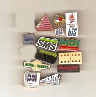 12  Pin's Divers " Travail Temporaire" - Lots