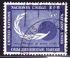 Un New York - Friedliche Nutzung Des Weltraums (MiNr: 122/3) 1962 - Gest Used Obl - Usados