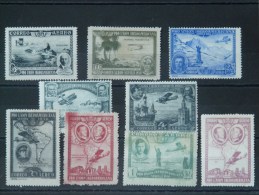 ESPAGNE - 1930 Poste Aérienne N° 75/83 * / ** (80/82 **) - Nuevos