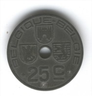 BELGIQUE BELGIE 25 CENT. Centimes 1946 - 10 Cent & 25 Cent