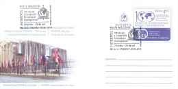 2014. Moldova, Prep. Env. "100y Of INTERPOL", FDC, Mint/** - Autres & Non Classés