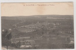 SAINT-SATUR (Cher) - Vue Générale Et Viaduc - Saint-Satur