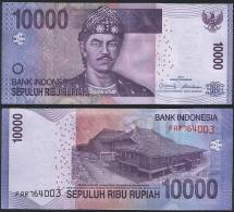 Indonesia P 150 A - 10.000 Rupiah 2010 - UNC - Indonesien