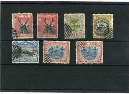 - GRANDE BRETAGNE COLONIES . BORNEO DU NORD . TIMBRES DE 1894 OBLITERES . - Borneo Del Nord (...-1963)