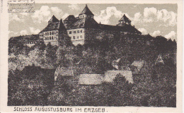 AK Schloss Augustusburg Im Erzgebirge - 1921 - Prüfstempel "Einwandfrei Infla Berlin" (8957) - Augustusburg