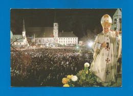 Altötting 1980  (N59)  , Begegnung Mit Papst Johannes Paul II. In Altötting Mit Sonderstempel -  Siehe 2 Scan - - Altötting
