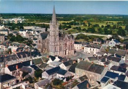 CPSM 44 MISSILLAC VUE AERIENNE L EGLISE   Grand Format 15 X 10,5 - Missillac