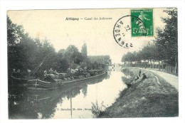 ATTIGNY - Canal Des Ardennes ( Péniche ) - Attigny