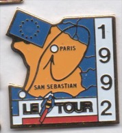 Cyclisme Vélo , Tour De France 92 , Drapeau Européen - Wielrennen